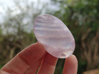 Polished Rose Quartz Palm Stones x 20 From Madagascar