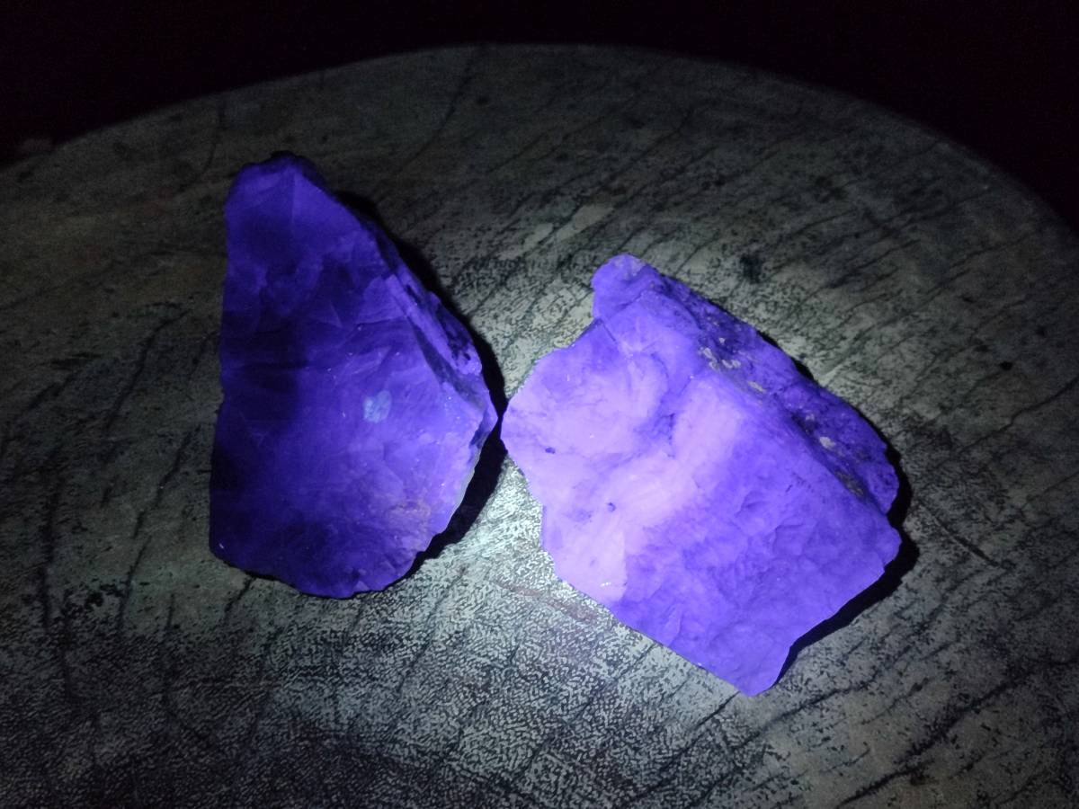 Natural Watermelon Fluorite Cobbed Specimens x 24 From Uis, Namibia - Toprock Gemstones and Minerals 
