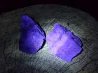 Natural Watermelon Fluorite Cobbed Specimens x 24 From Uis, Namibia