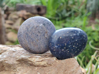 Polished Lazulite Galets x 20 From Madagascar