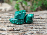 Polished Dioptase Free Forms x 35 From Likasi, Congo