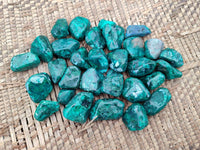 Polished Dioptase Free Forms x 35 From Likasi, Congo