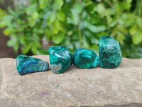 Polished Dioptase Free Forms x 35 From Likasi, Congo