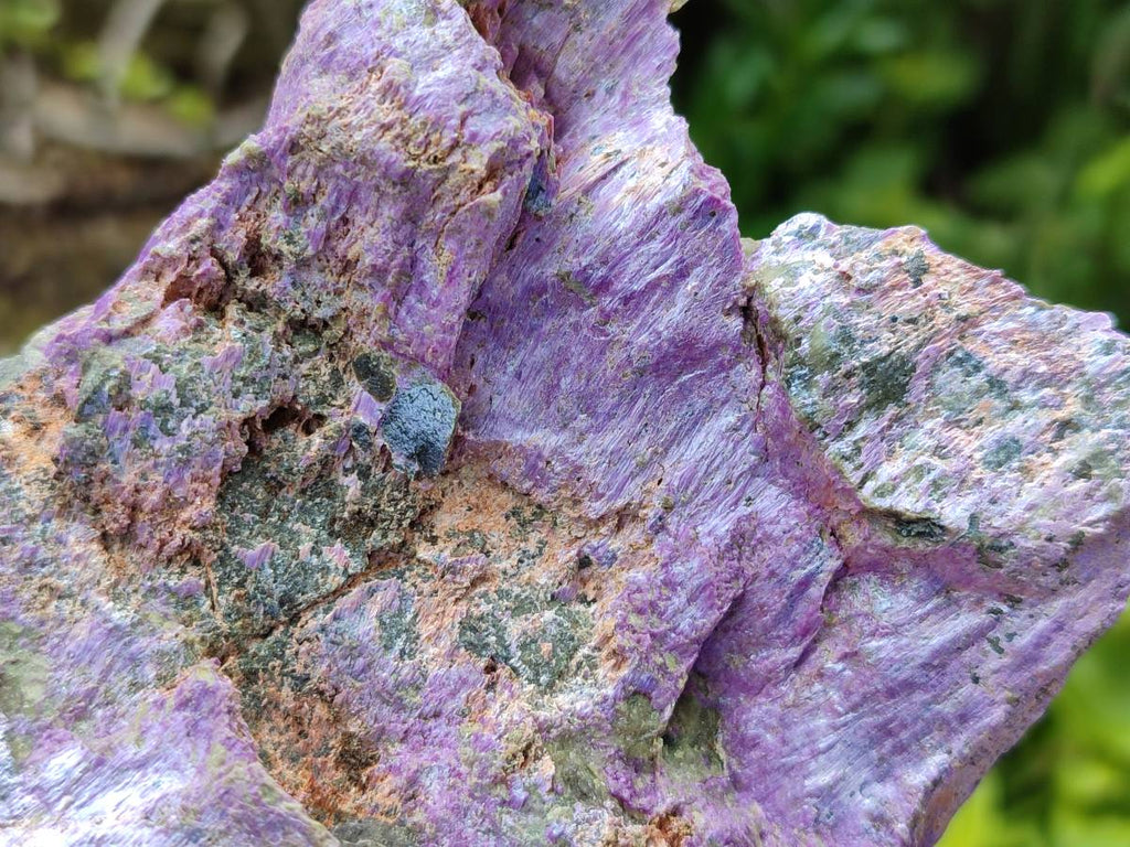 Natural Large Stichtite Cobbed Specimens x 4 From Barberton, South Africa - Toprock Gemstones and Minerals 