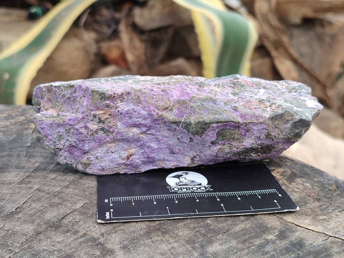 Natural Large Stichtite Cobbed Specimens x 4 From Barberton, South Africa - Toprock Gemstones and Minerals 