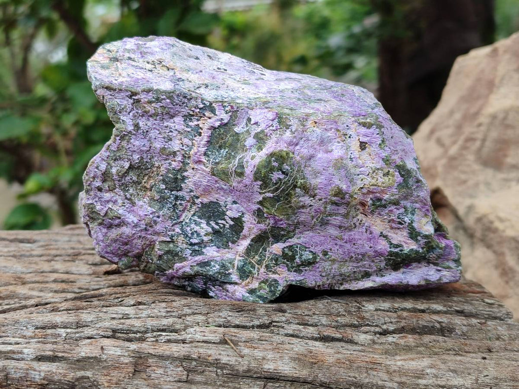 Natural Large Stichtite Cobbed Specimens x 4 From Barberton, South Africa - Toprock Gemstones and Minerals 