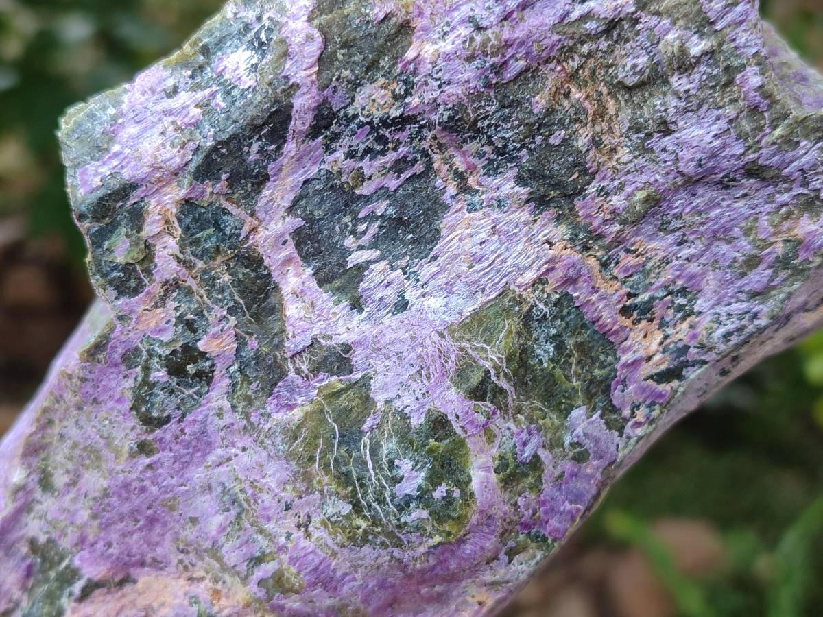 Natural Large Stichtite Cobbed Specimens x 4 From Barberton, South Africa - Toprock Gemstones and Minerals 