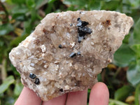 Natural Schorl Black Tourmaline Specimens With Associated Minerals x 6 From Erongo, Namibia