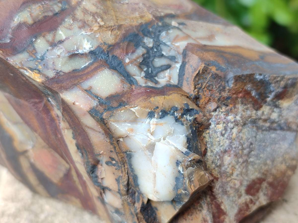 Natural Nguni Jasper Cobbed Specimens x 5 From Northern Cape, South Africa - Toprock Gemstones and Minerals 