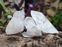 Natural Clear Mpika Quartz Crystals x 35 From Zambia