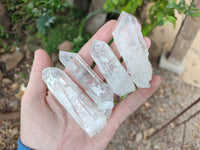 Natural Clear Mpika Quartz Crystals x 35 From Zambia