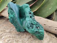 Natural Crystalline Malachite Cave Specimen x 1 From Kolwezi, Congo