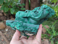 Natural Crystalline Malachite Cave Specimen x 1 From Kolwezi, Congo
