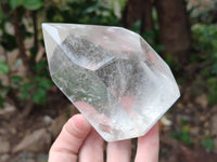 Polished Clear Quartz Crystal x 2 From Madagascar