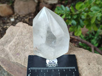 Polished Clear Quartz Crystal x 2 From Madagascar