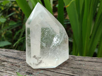 Polished Clear Quartz Crystal x 2 From Madagascar