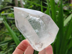 Polished Clear Quartz Crystal x 2 From Madagascar - Toprock Gemstones and Minerals 