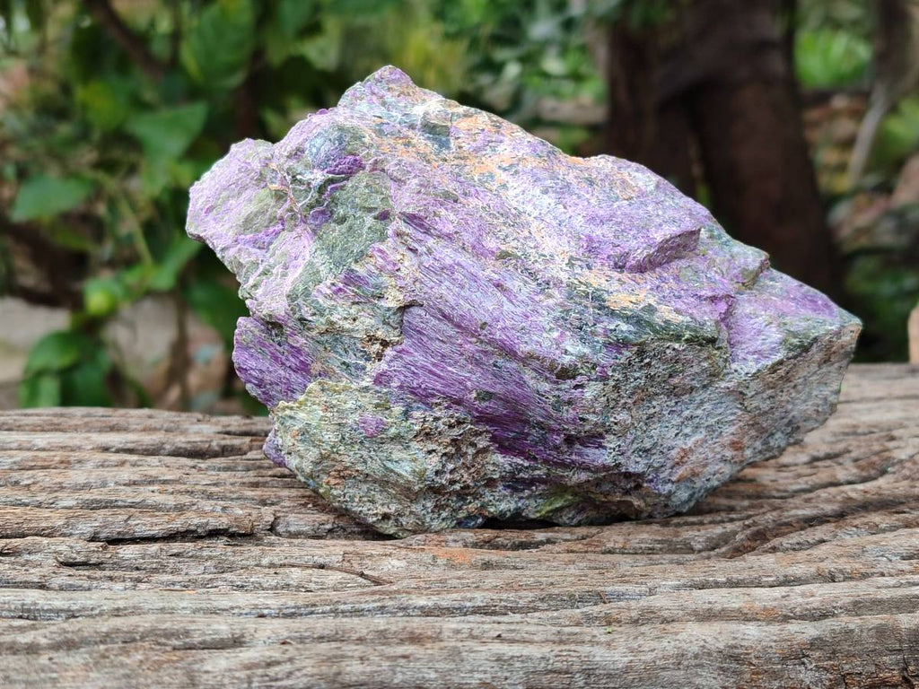 Natural Stichtite And Green Serpentine Specimens x 2 From Barberton, South Africa - Toprock Gemstones and Minerals 
