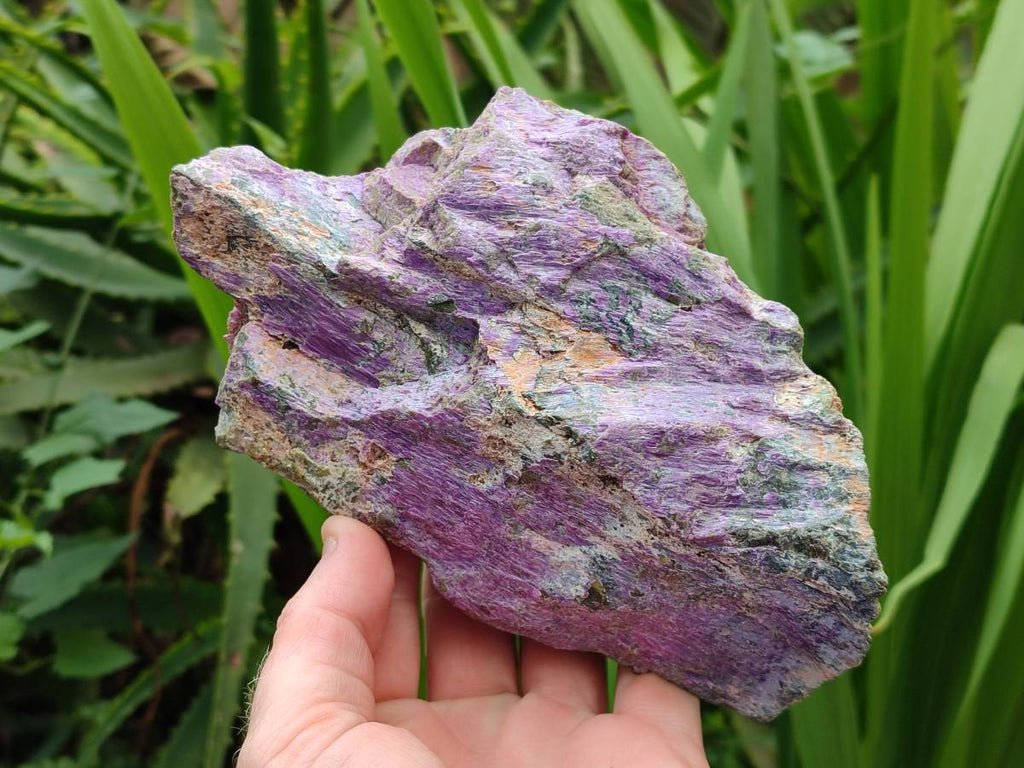 Natural Stichtite And Green Serpentine Specimens x 2 From Barberton, South Africa - Toprock Gemstones and Minerals 