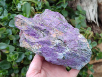 Natural Stichtite And Green Serpentine Specimens x 2 From Barberton, South Africa