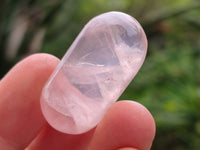Polished Rose Quartz Mushrooms And Bullets x 31 From Madagascar