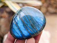 Polished Labradorite Galets x 20 From Tulear, Madagascar
