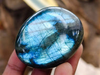 Polished Labradorite Galets x 20 From Tulear, Madagascar