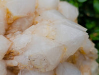 Natural XXL White Phantom, Pineapple Candle Quartz Cluster x 1 From Antsirabe, Madagascar