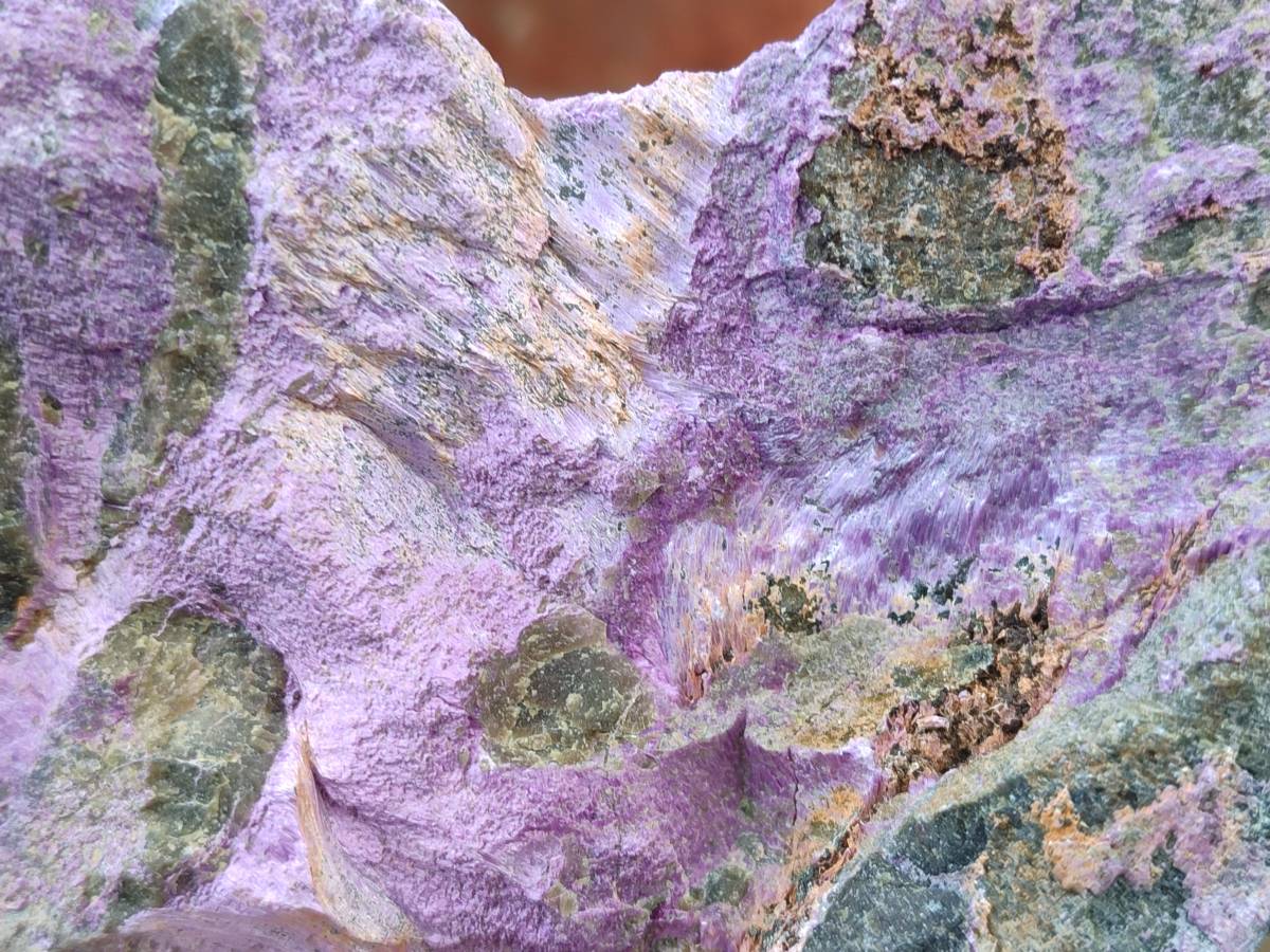 Natural Stichtite Cobbed Specimens x 2 From Barberton, South Africa - Toprock Gemstones and Minerals 