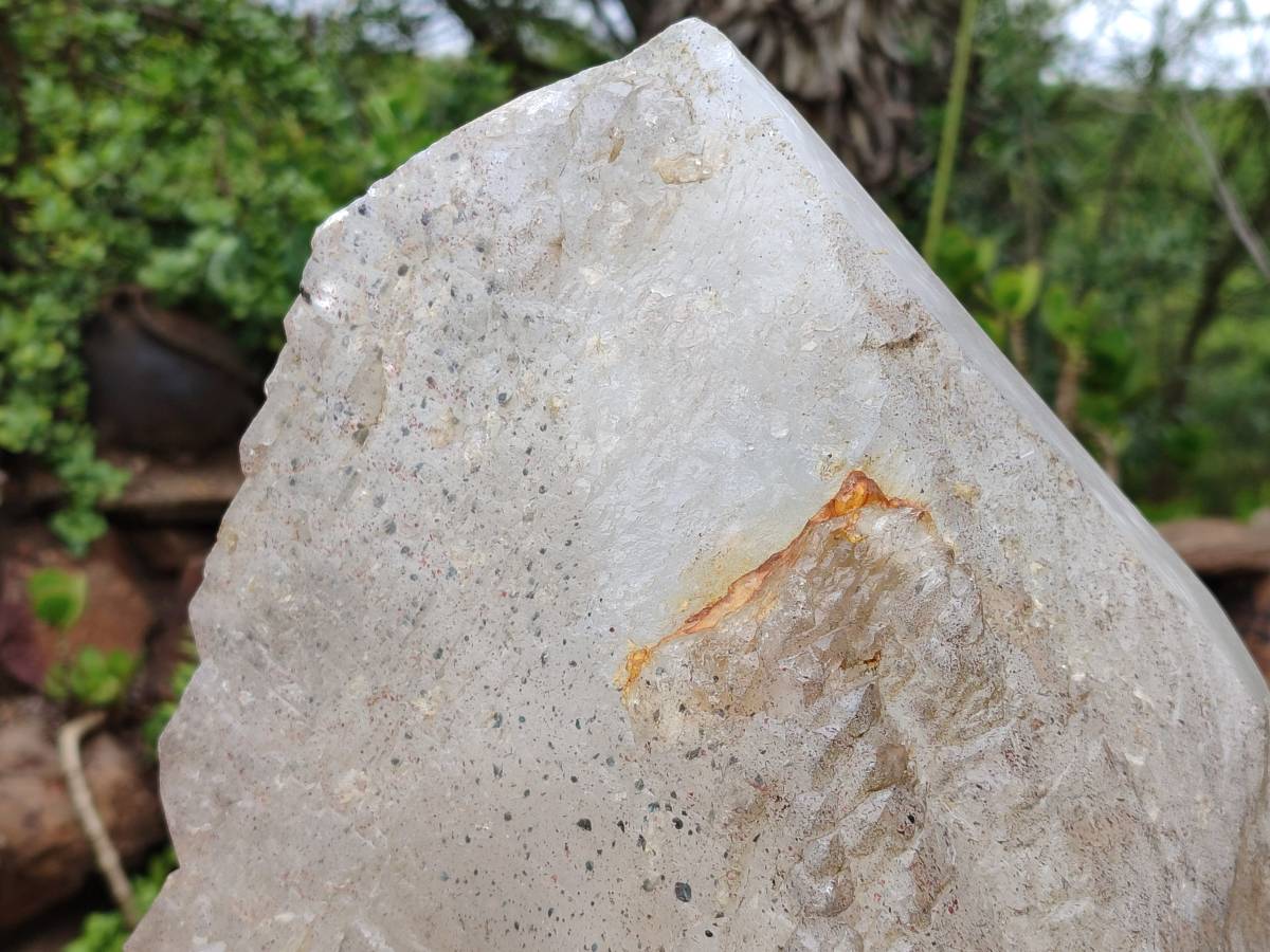 Polished X Large Smokey Quartz Crystal x 1 From Angola - Toprock Gemstones and Minerals 