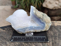 Natural Blue Lace Agate Geode Specimens x 12 From Nsanje, Malawi