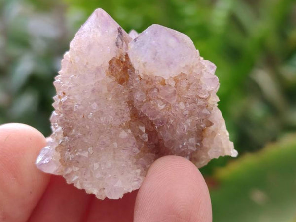 Natural Amethyst Spirit Quartz Clusters x 20 From Boekenhouthoek, South Africa