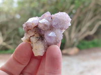 Natural Amethyst Spirit Quartz Clusters x 20 From Boekenhouthoek, South Africa