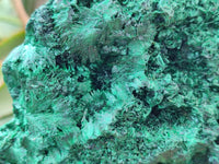 Natural Silky Malachite Specimen x 1 From Kasompe, Congo