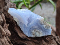 Natural Blue Lace Agate Geode Specimens x 20 From Nsanje, Malawi