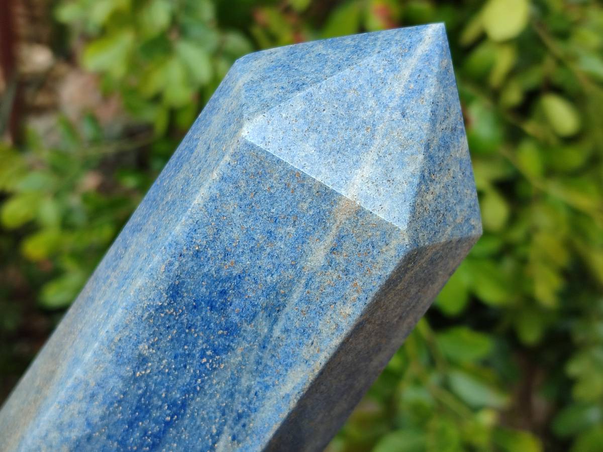 Polished Lazulite Points x 3 From Madagascar - Toprock Gemstones and Minerals 