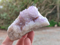 Natural Amethyst Spirit Quartz Clusters x 6 From Boekenhouthoek, South Africa