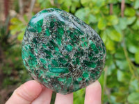 Polished Emerald Mica 'Mutokolite' Standing Free Forms x 4 From Mutoko, Zimbabwe