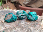 Polished Dioptase Free Forms x 20 From Likasi, Congo - Toprock Gemstones and Minerals 