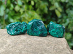 Polished Dioptase Free Forms x 20 From Likasi, Congo - Toprock Gemstones and Minerals 