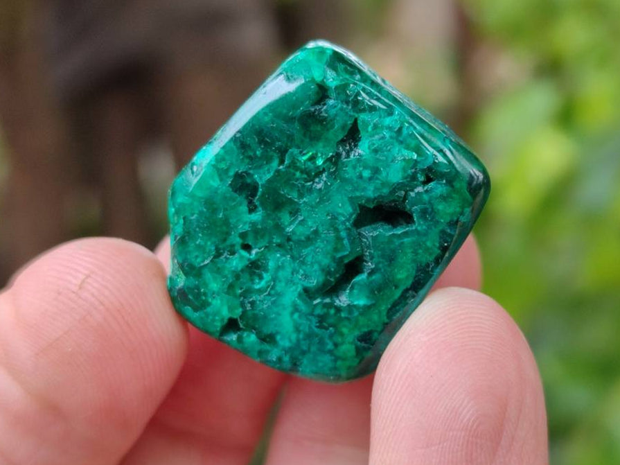 Polished Dioptase Free Forms x 20 From Likasi, Congo - Toprock Gemstones and Minerals 