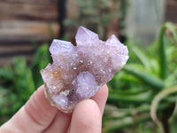 Natural Amethyst Spirit Quartz Clusters x 20 From Boekenhouthoek, South Africa