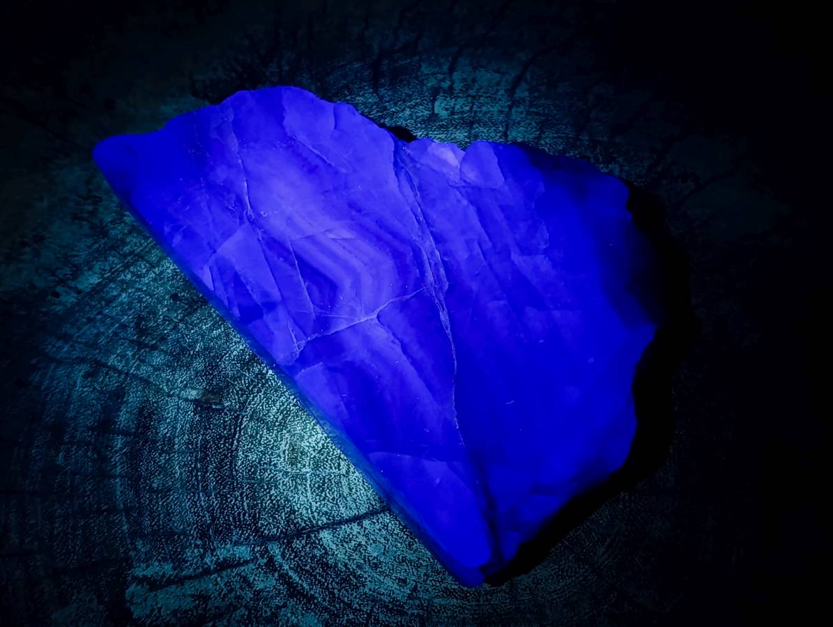 Polished On One Side Watermelon Fluorite Slices x 2 From Uis, Namibia - Toprock Gemstones and Minerals 