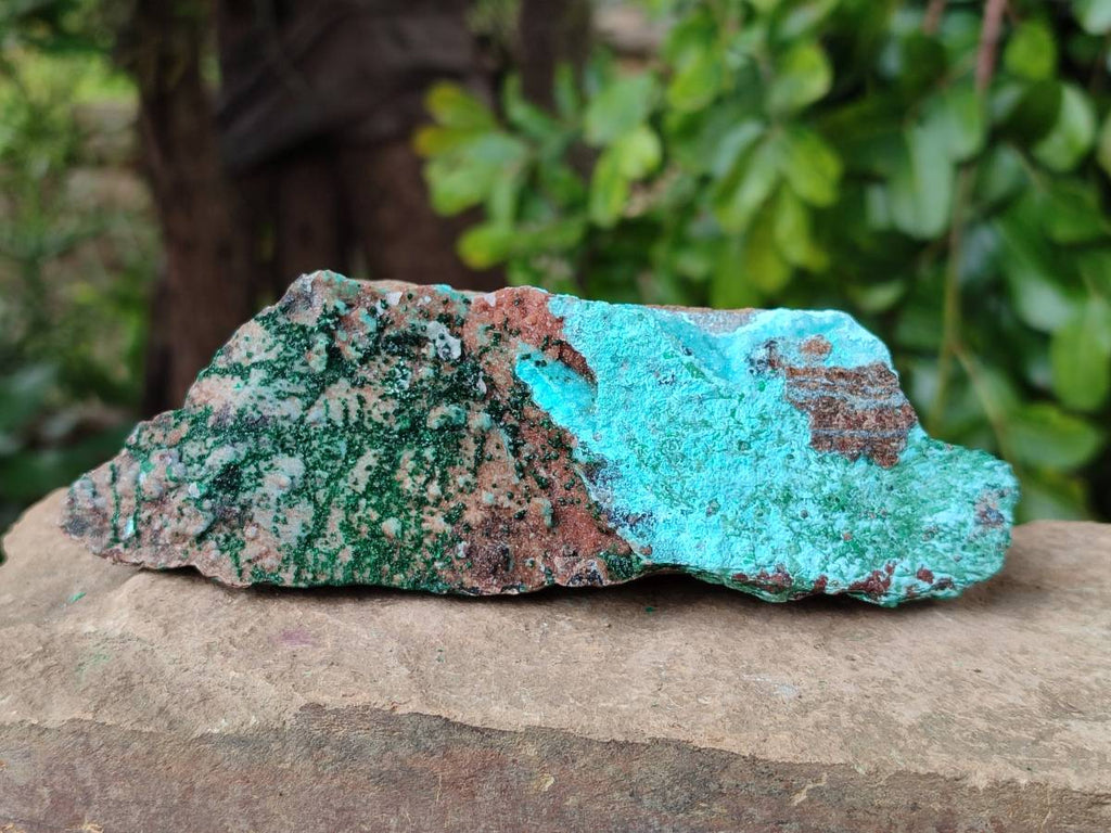 Natural Drusy Coated Chrysocolla With Malachite Specimens x 11 From Lupoto Mine, Congo - Toprock Gemstones and Minerals 