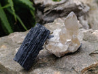 Natural Schorl Black Tourmaline Specimens x 6 From Erongo, Namibia - Toprock Gemstones and Minerals 