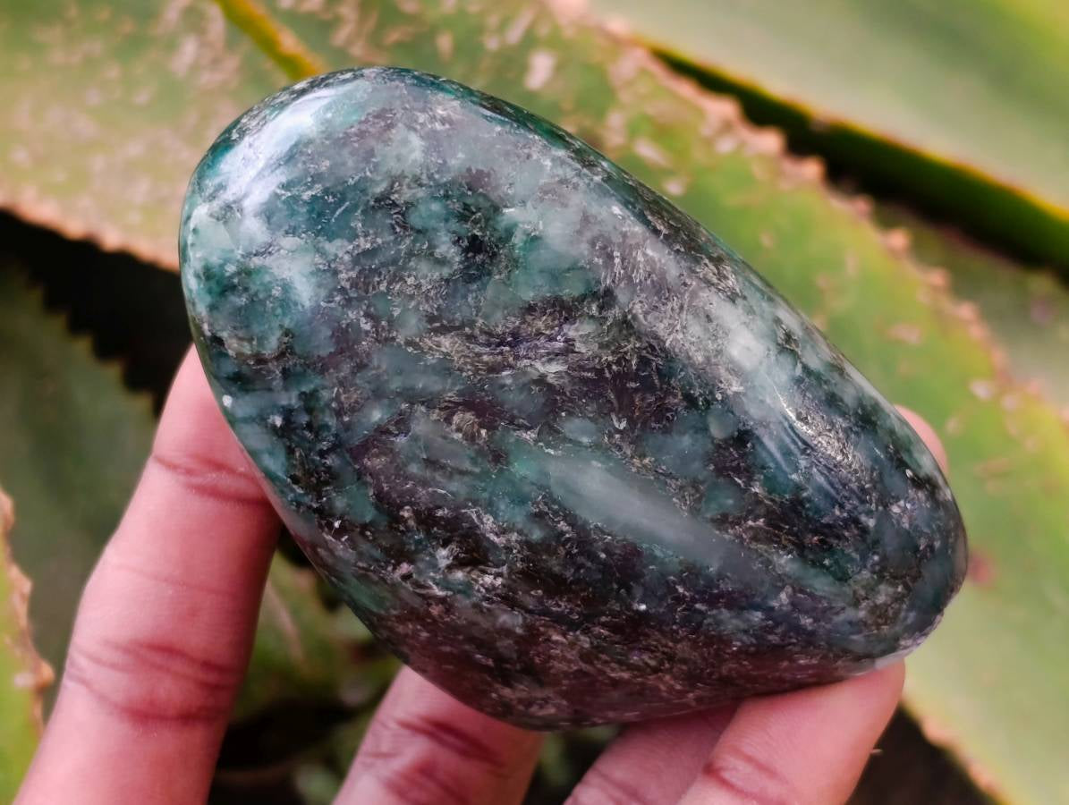 Polished Emerald Mica 'Mutokolite' Standing Free Forms x 4 From Mutoko, Zimbabwe - Toprock Gemstones and Minerals 