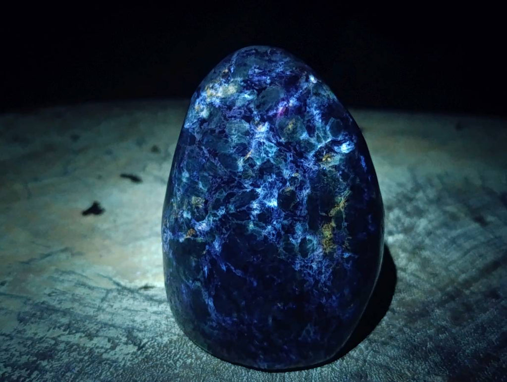 Polished Emerald Mica 'Mutokolite' Standing Free Forms x 4 From Mutoko, Zimbabwe - Toprock Gemstones and Minerals 