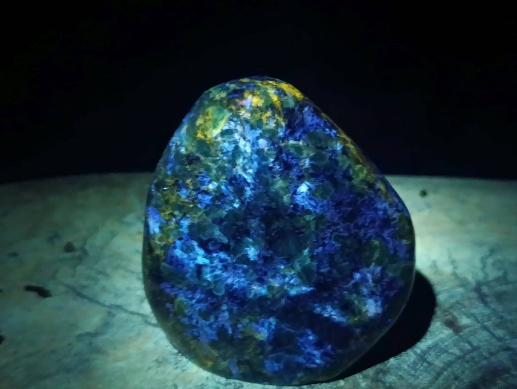 Polished Emerald Mica 'Mutokolite' Standing Free Forms x 4 From Mutoko, Zimbabwe - Toprock Gemstones and Minerals 