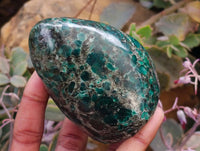 Polished Emerald Mica 'Mutokolite' Standing Free Forms x 4 From Mutoko, Zimbabwe