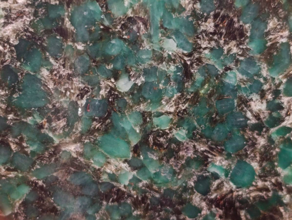 Polished Emerald Mica 'Mutokolite' Standing Free Forms x 4 From Mutoko, Zimbabwe - Toprock Gemstones and Minerals 